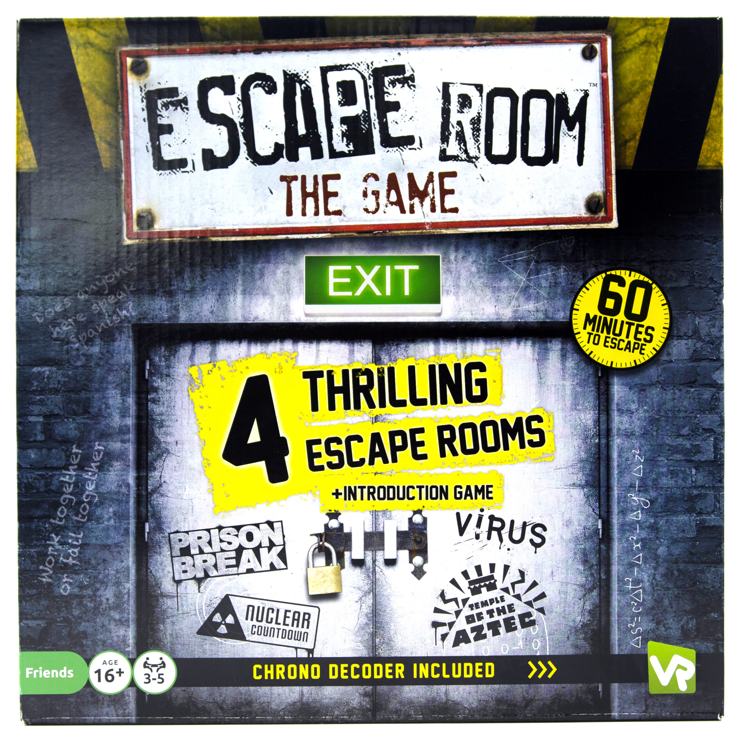 Escape room the game – 4 rooms Plus Chrono Decoder