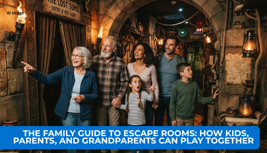 The Family Guide to Escape Rooms: How Kids, Parents, and Grandparents Can Play Together